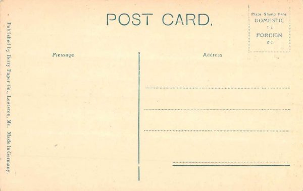 Wilton Maine Wilson Stream Power House Waterfall Antique Postcard K101163 - Image 2