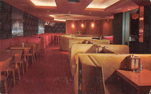 San Antonio Texas Earl Abel Restaurant Interior Vintage Postcard K101611
