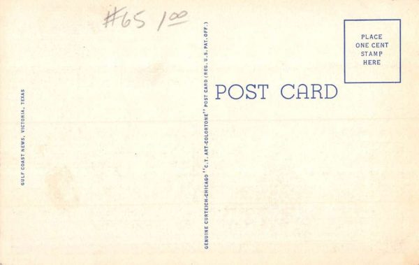 Camp Hulen Texas Service Club Street View Antique Postcard K101706 - Image 2