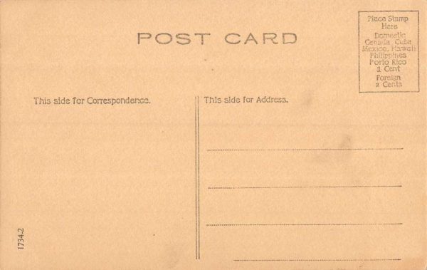 David City Nebraska Congregational Church Street View Antique Postcard K101769 - Image 2