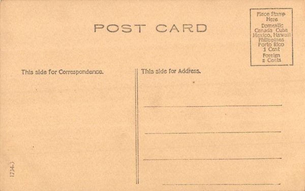 David City Nebraska High School Street View Antique Postcard K101793 - Image 2