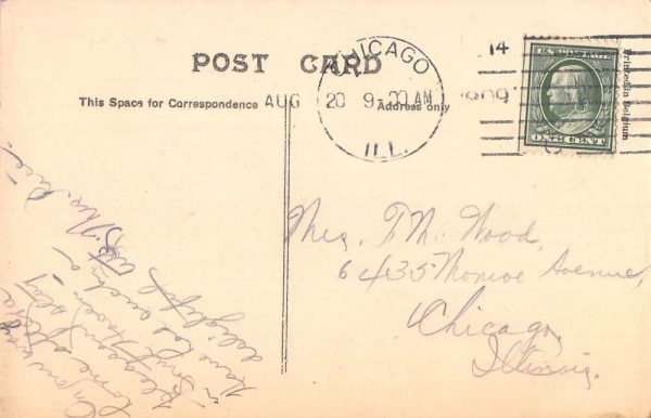 South Haven Michigan Black River Waterfront Antique Postcard K101808 - Image 2