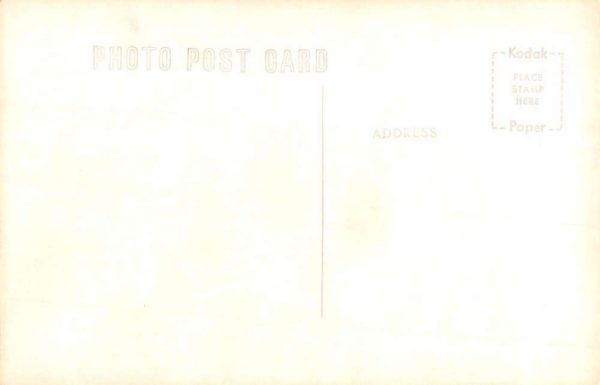 Oakley Kansas Methodist Church Real Photo Antique Postcard K101869 - Image 2