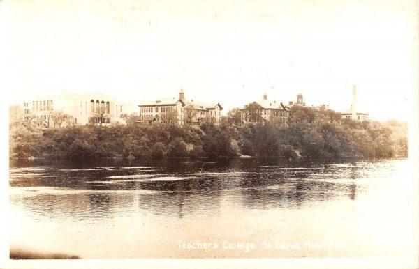 St Cloud Minnesota Teachers College Real Photo Antique Postcard K101946