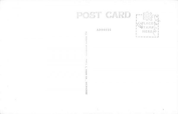 Nebraska City Nebraska Harbor Lodge State Park Real Photo Postcard K101964 - Image 2