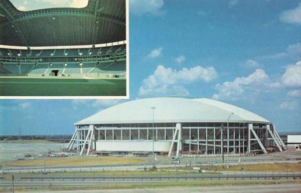 Irving Texas Stadium Dallas Cowboys Vintage Postcard J78892