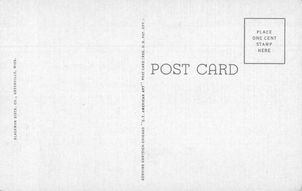 Greenville Mississippi Kings Daughters Hospital Antique Postcard J78997 - Image 2