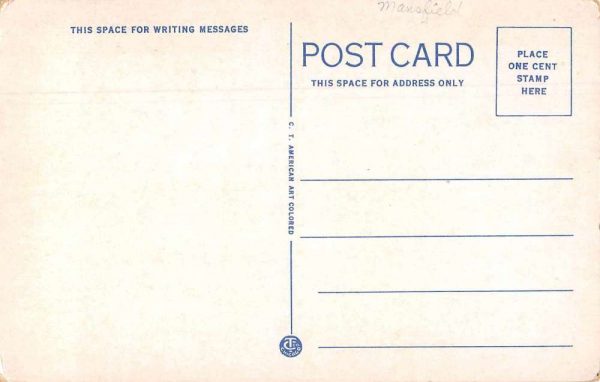 Storrs Conneticut State Anticultural College Church Antique Postcard J79021 - Image 2