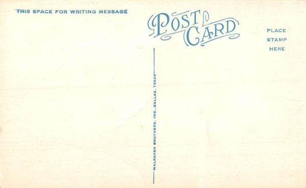 Falls City Nebraska Post Office Street View Antique Postcard K102331 - Image 2
