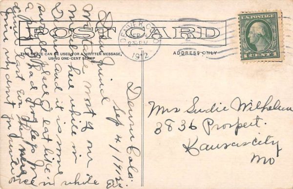 Denver Colorado Home Dairy Restaurant Multiview Antique Postcard K102357 - Image 2