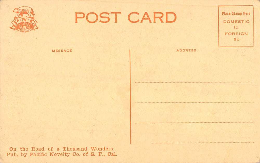 Watsonville California Hospital Street View Antique Postcard K102360 - Image 2