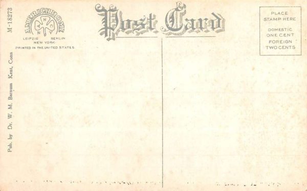 Kent Connecticut Macedonia Water Falls Scenic View Antique Postcard K102778 - Image 2