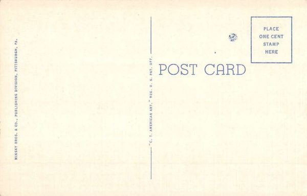 Butler Pennsylvania Pittsburgh Airport Birdseye View Antique Postcard K102899 - Image 2