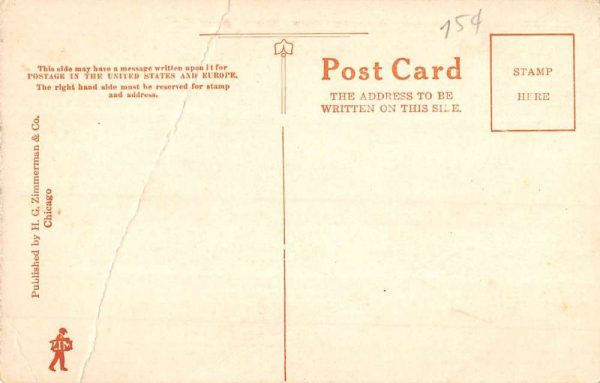 Milaca Minnesota Birdseye View Of City Antique Postcard K103025 - Image 2
