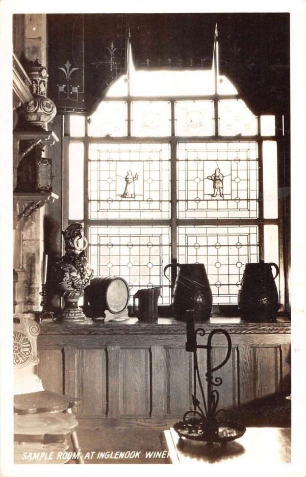 Rutherford California Inglenook Vineyard Real Photo Antique Postcard K103071