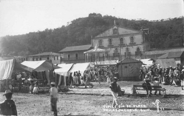 Tamazunchale San Luis Potosi Mexico Market Scene Real Photo Postcard J79077