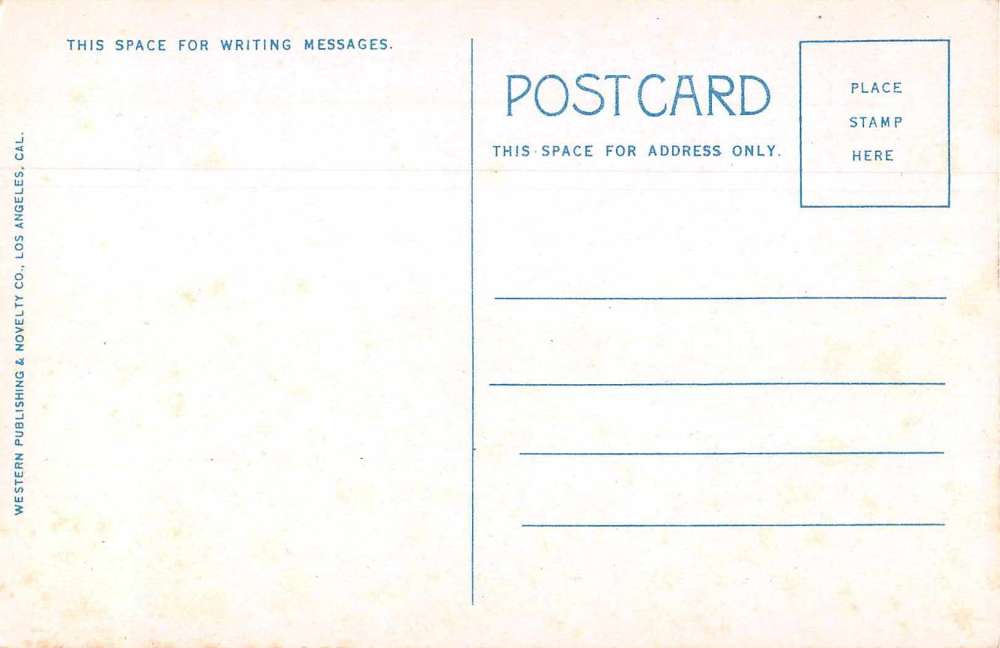 Pasadena California Roses Stadium Rose Bowl Antique Postcard J79129 - Image 2