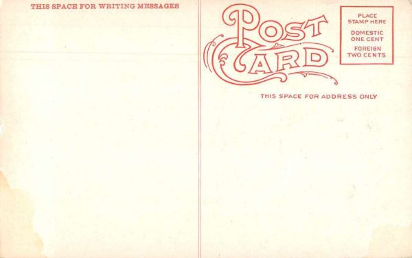 Portland Indiana 1st Church of Christ Antique Postcard J79156 - Image 2