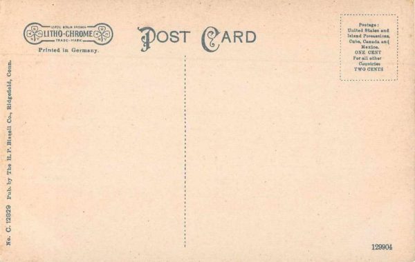Ridgefield Connecticut ME Church and Parsonage Antique Postcard J79190 - Image 2