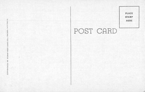 Lake Geneva Wisconsin Multiview with Map Antique Postcard J79195 - Image 2