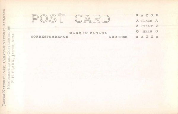 Jasper Canada Jasper Park Lodge Lac Beauvert Real Photo Antique Postcard J79254 - Image 2
