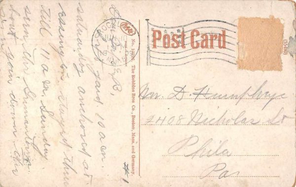 Rockport Maine Burgess Quarry Scenic View Antique Postcard J78177 - Image 2