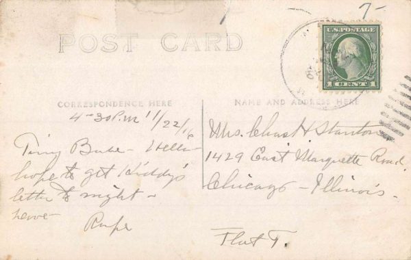 Wone Woc Wisconsin Table Rock Real Photo Antique Postcard K101311 - Image 2
