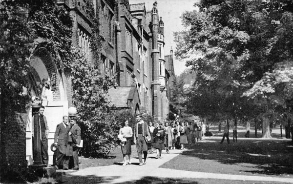 Bethany West Virginia Bethany College Main Building Antique Postcard J79358