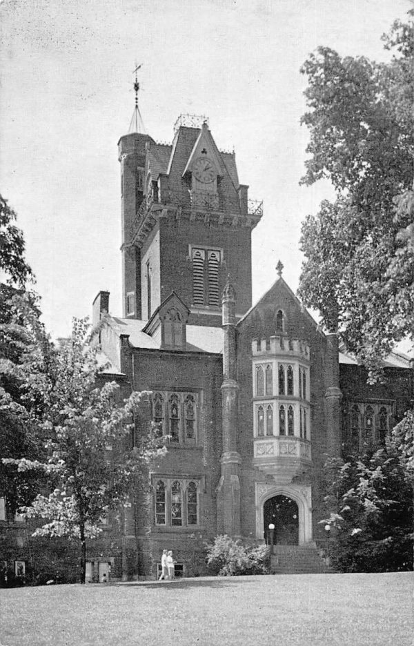 Bethany West Virginia Bethany College Main Entrance Antique Postcard J79360