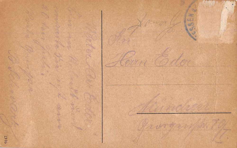 Diessen Germany Hotel Ammersee Exterior View Antique Postcard J79368 - Image 2