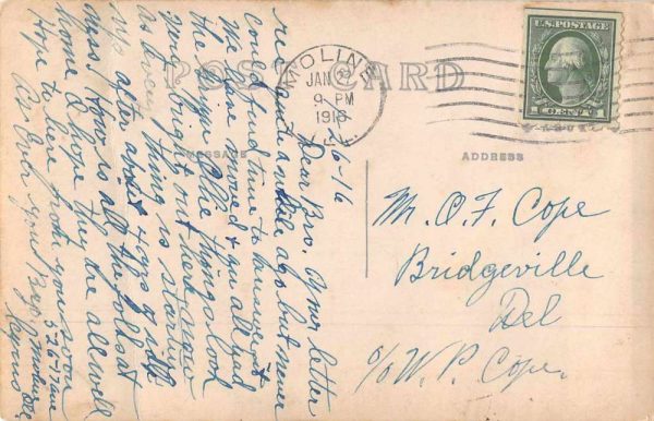 Silvis Illinois CRS and P Yards and Shops Real Photo Antique Postcard J79526 - Image 2