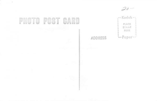 La Porte Indiana PC Railroad Depot Real Photo Vintage Postcard K103771 - Image 2
