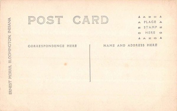 Bloomington Indiana ME Church Real Photo Antique Postcard K103784 - Image 2