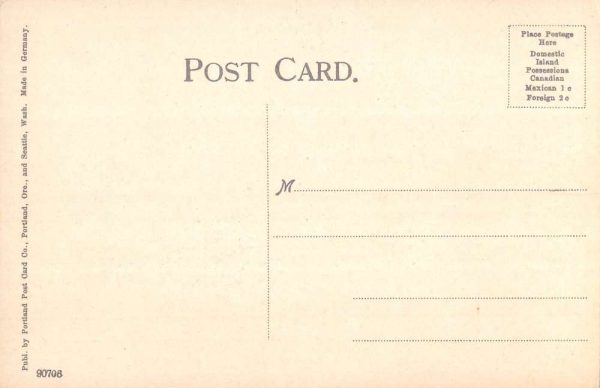 Anvik Alaska School House Post Office Antique Postcard K103892 - Image 2
