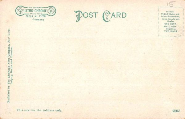 Roselle Park New Jersey Methodist Episcopal Church Antique Postcard K103931 - Image 2