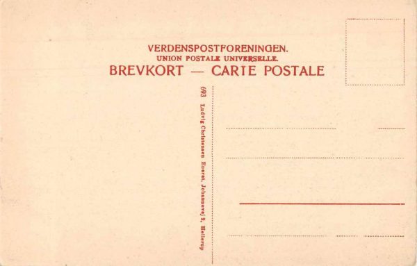 Ikast Denmark Ikast Kirke Church Exterior Antique Postcard J79766 - Image 2