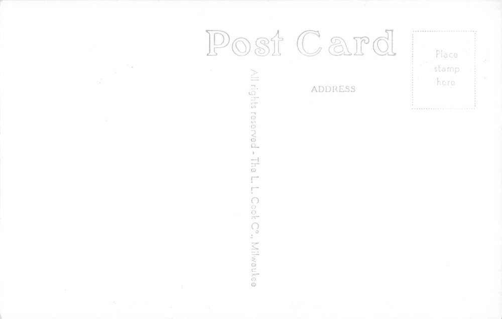 Indianola Iowa Baptist Church Real Photo Antique Postcard K104450 - Image 2