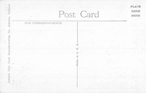 Brookville Indiana St Michaels Church Street View Antique Postcard K104466 - Image 2