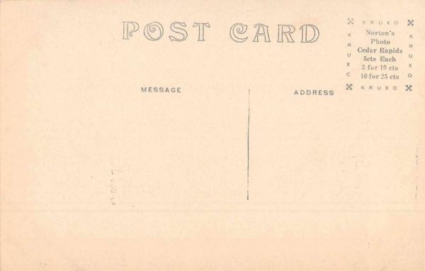 Camp Point Illinois Presbyterian Church Real Photo Antique Postcard J79854 - Image 2