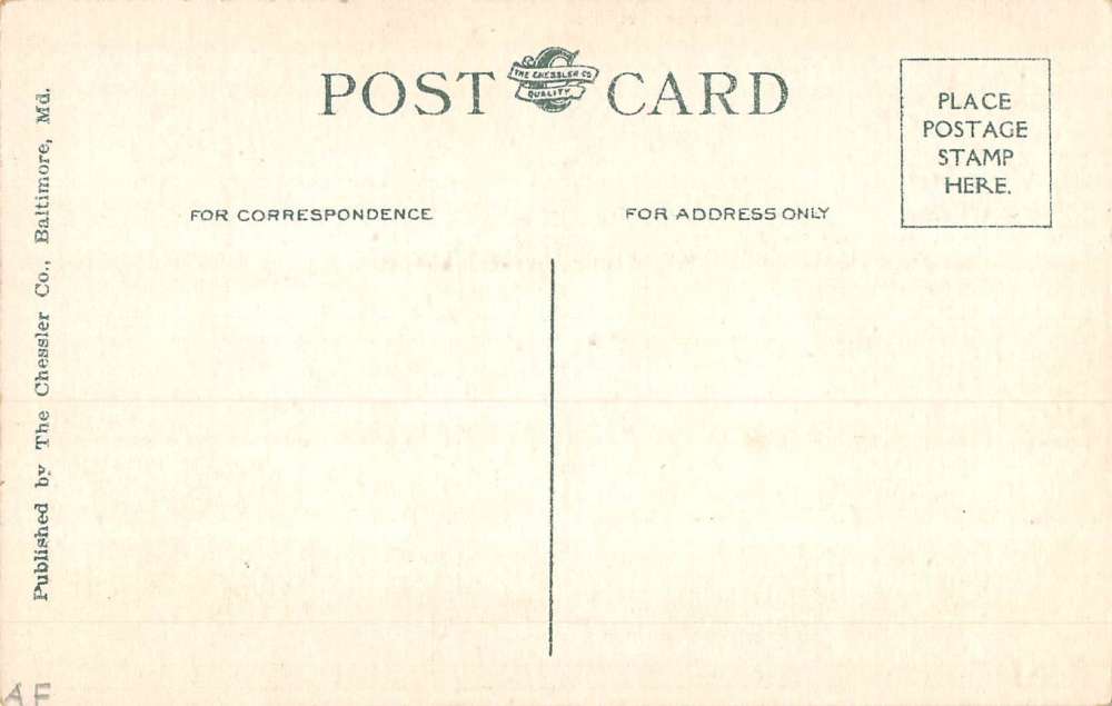 Ocean City Maryland Idylwild Street View Antique Postcard K104758 - Image 2