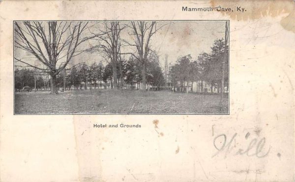 Mammoth Cave Kentucky Hotel And Grounds Antique Postcard K104874