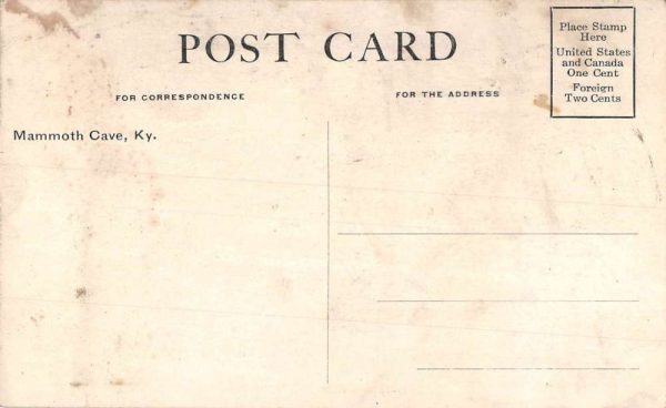 Mammoth Cave Kentucky Hotel And Grounds Antique Postcard K104874 - Image 2