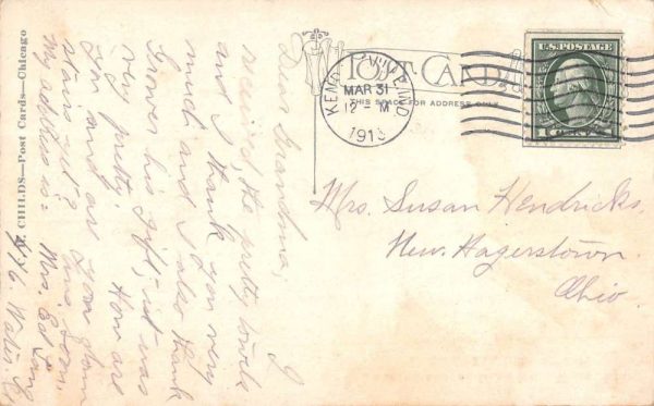 Kendallville Indiana Lake From Water Plant Antique Postcard K104916 - Image 2