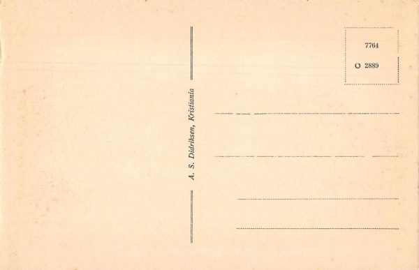 Kristiania Norway Karl Johansgade Exterior View Antique Postcard J80106 - Image 2