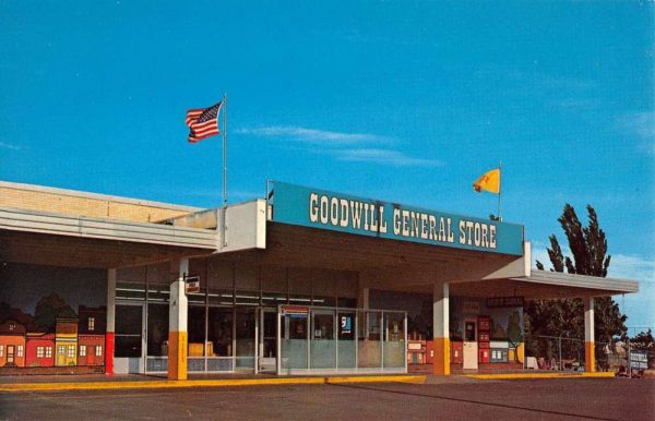 Albuquerque New Mexico Goodwill General Store Street View Postcard K105022