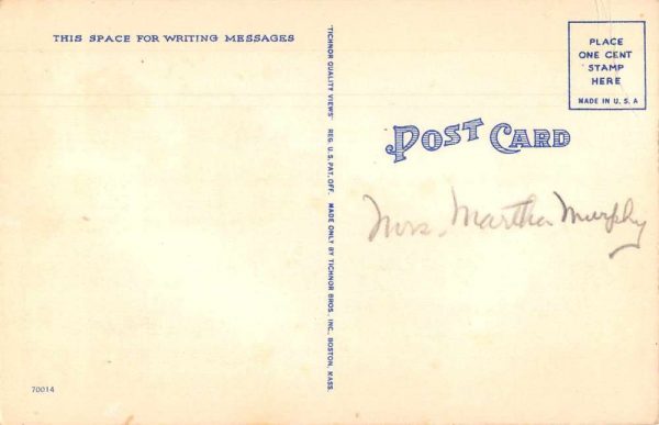 London Ohio Greetings Scenic View Linen Vintage Postcard J80215 - Image 2