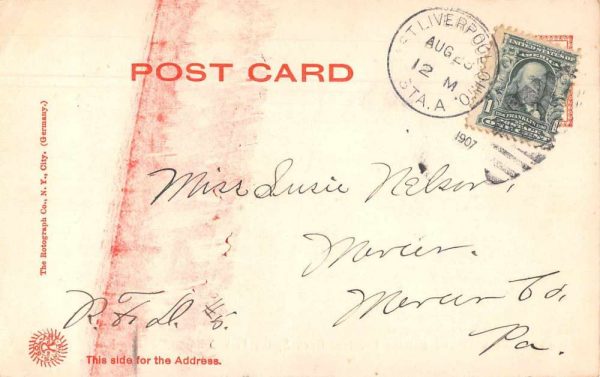 Chester West Virginia Rock Spring Park Bathing Pavilion Antique Postcard J80315 - Image 2