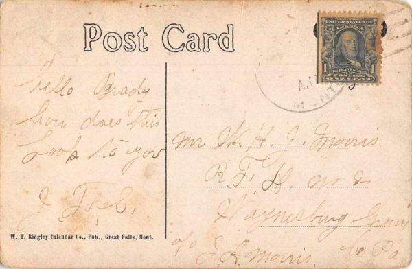 Hunter's Paradise Uncle Tom's Cabin Deer Hunting Antique Postcard J80320 - Image 2