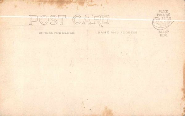 Children and Babies Playing Cards Real Photo Antique Postcard J80475 - Image 2