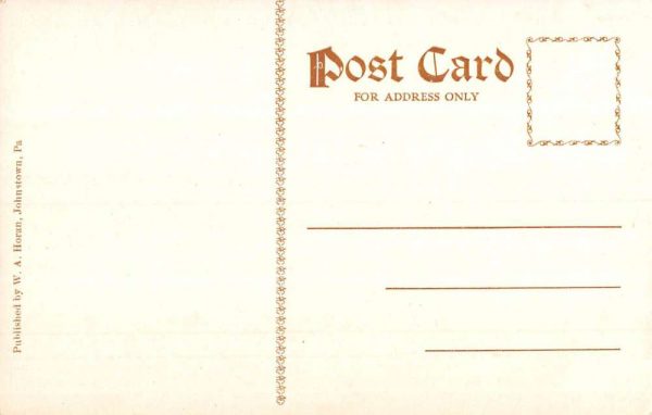Johnstown Pennsylvania Luna Park Amusement Scene Antique Postcard K105446 - Image 2